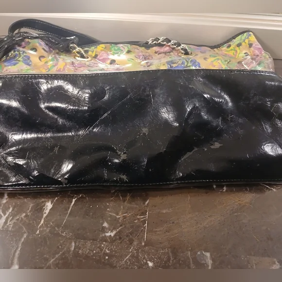 Betsey Johnson Floral Tote Bag - Gold and Multicolor - Picture 16 of 16